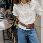 Ribbed Organic Cotton Cropped Sweater